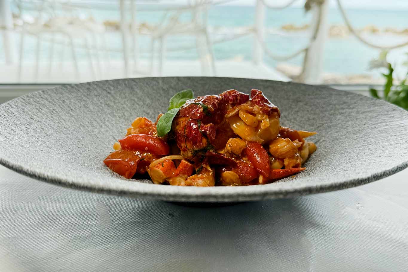 Saleblu, Chiave gastronomica dell&#8217;hotel La Peschiera a Monopoli