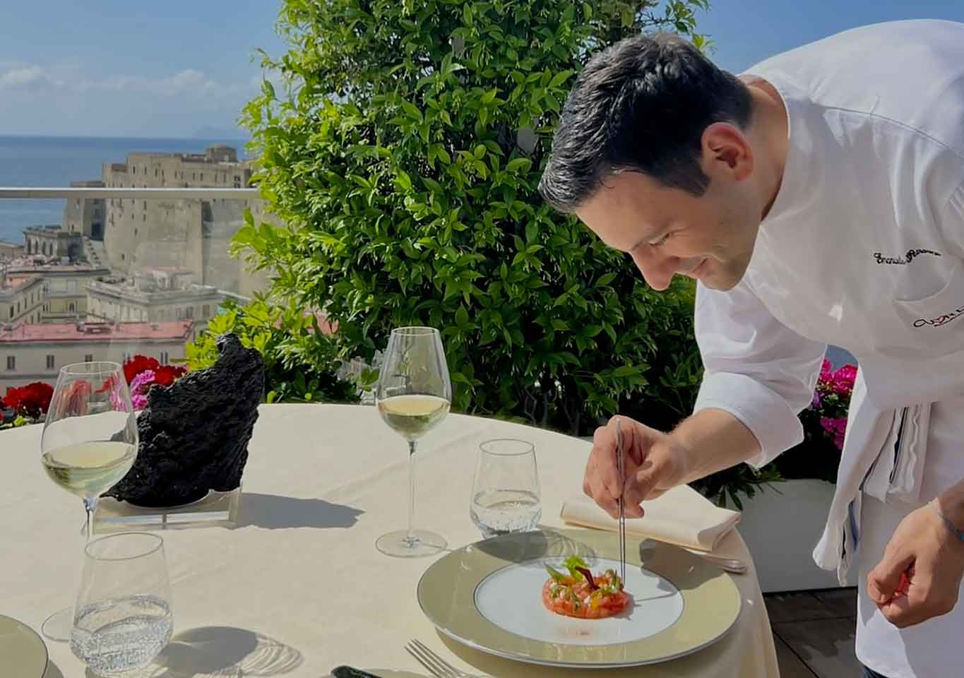 Grand Hotel Vesuvio a Napoli: in cucina arriva Emanuele Petrosino