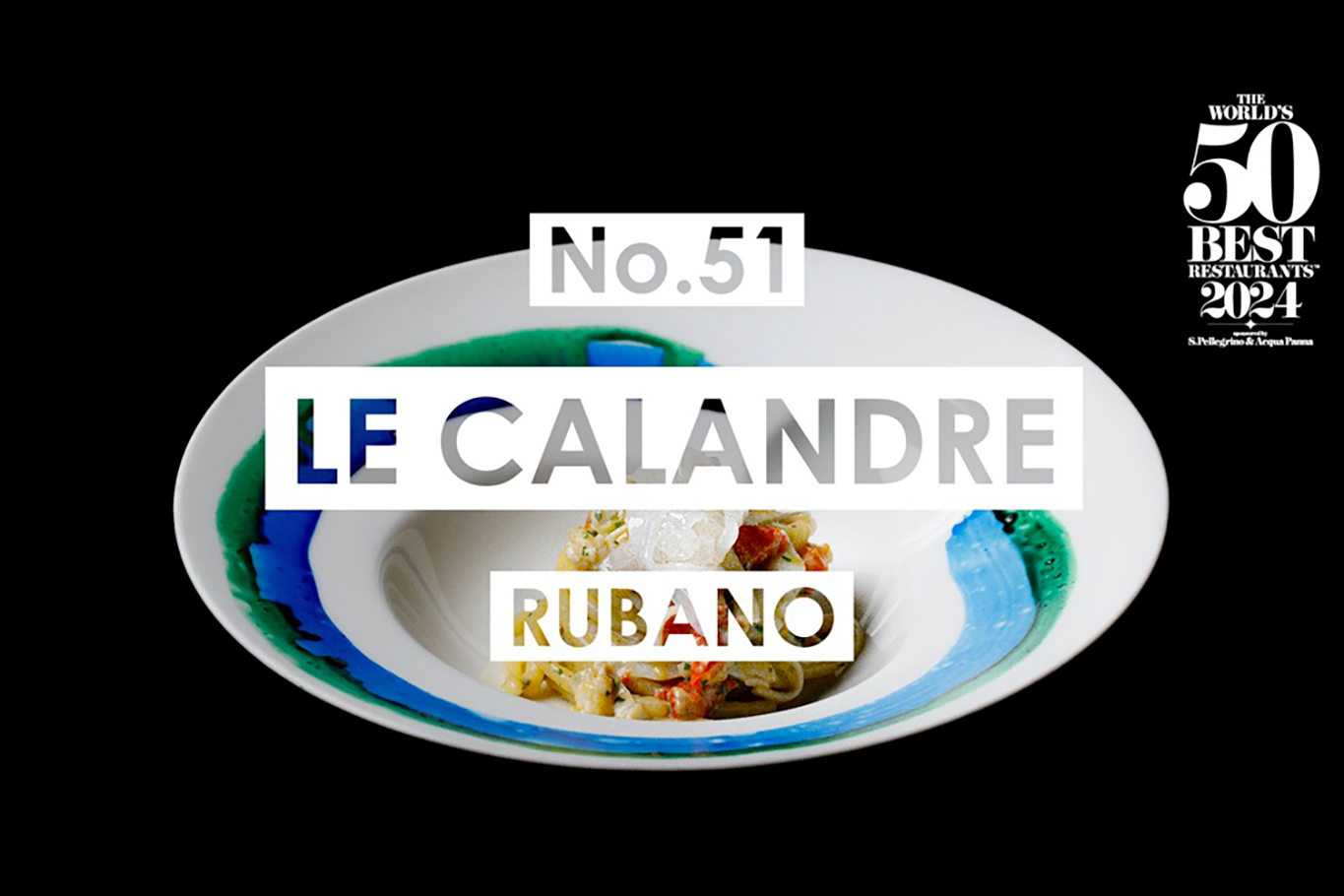 50 Best Restaurants 2024, Le Calandre 1° nella classifica 51-100