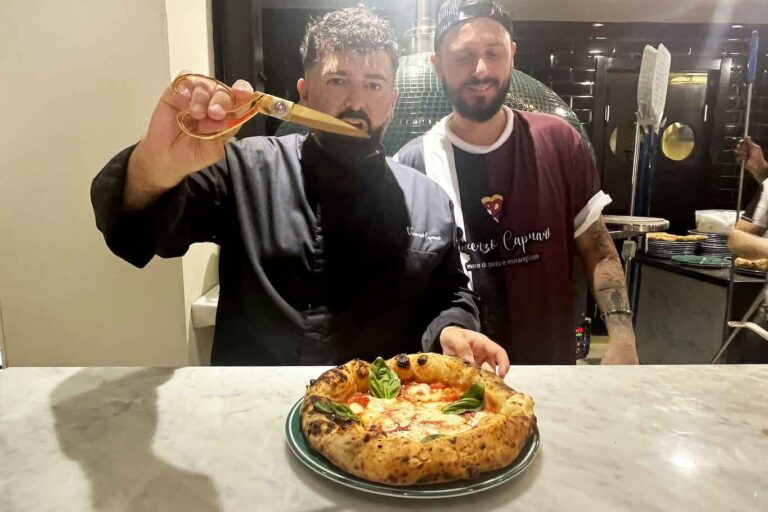 Vincenzo Capuano a Torino, pizze e prezzi della nuova pizzeria 