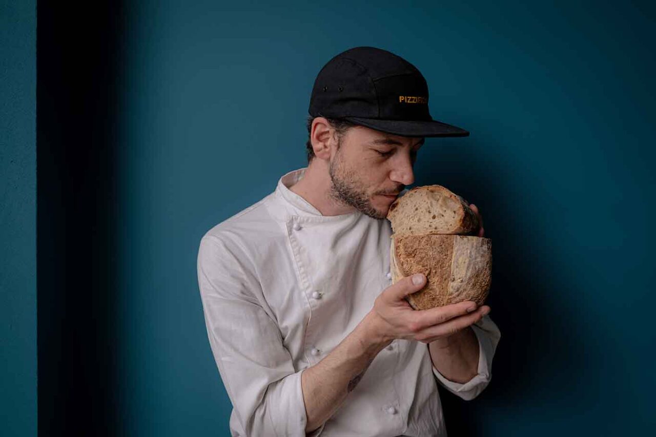 il pane della pizzeria 3 Voglie a Battipaglia 