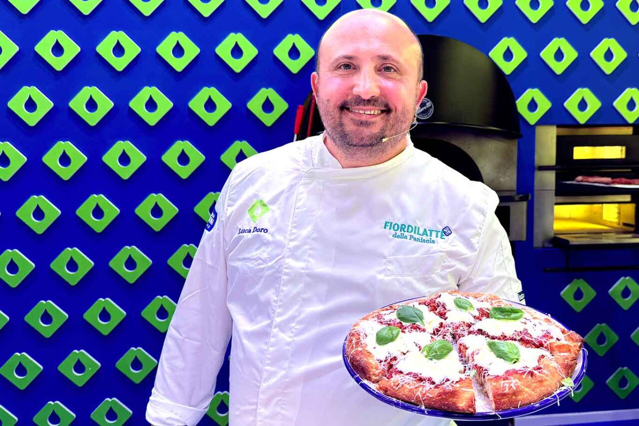 la pizza fritta e al forno di Luca Doro con il Fiordipanna