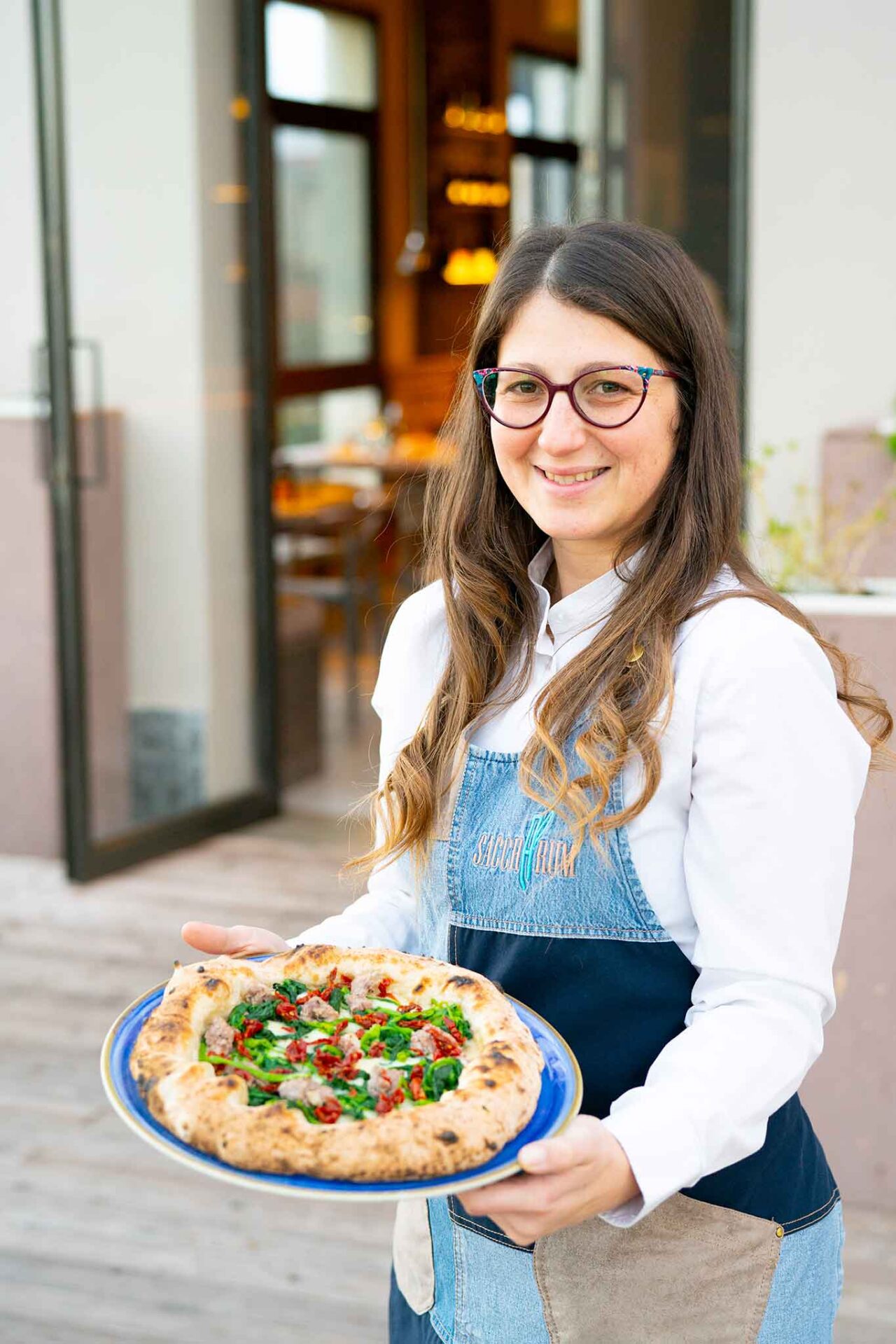 Loredana Sparacino della pizzeria Saccharum ad Altavilla Milicia 