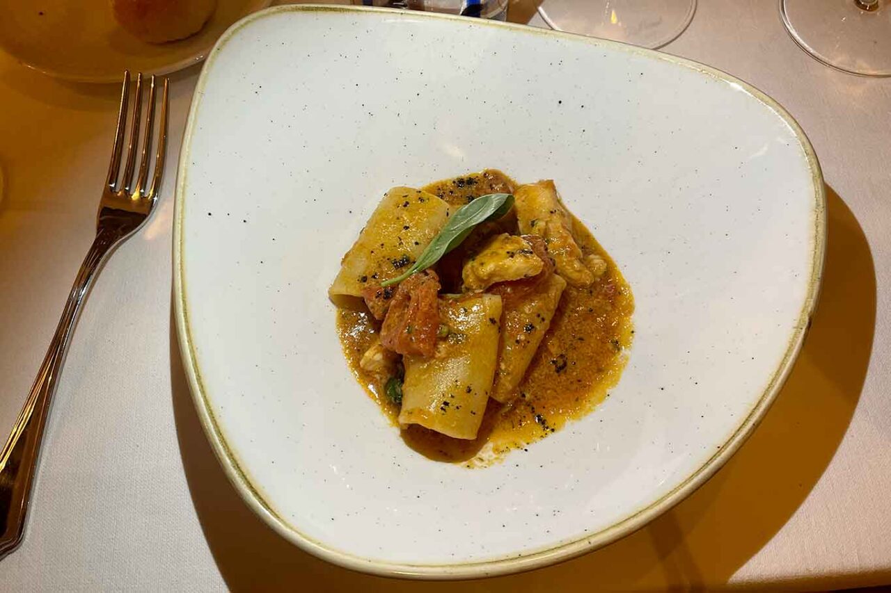 paccheri ristorante di pesce Da'Mare a Roma 