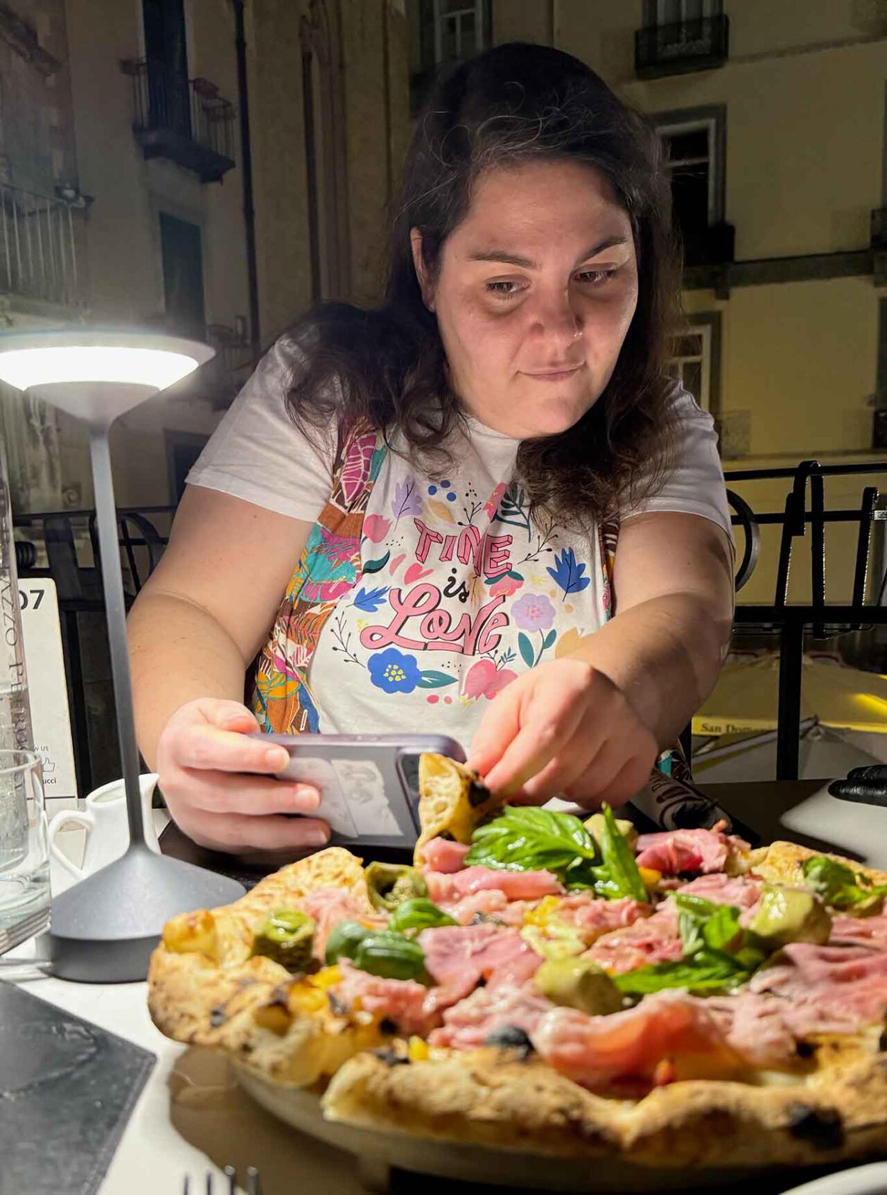 Francesca Brunzo, giudice del Campionato della Pizza