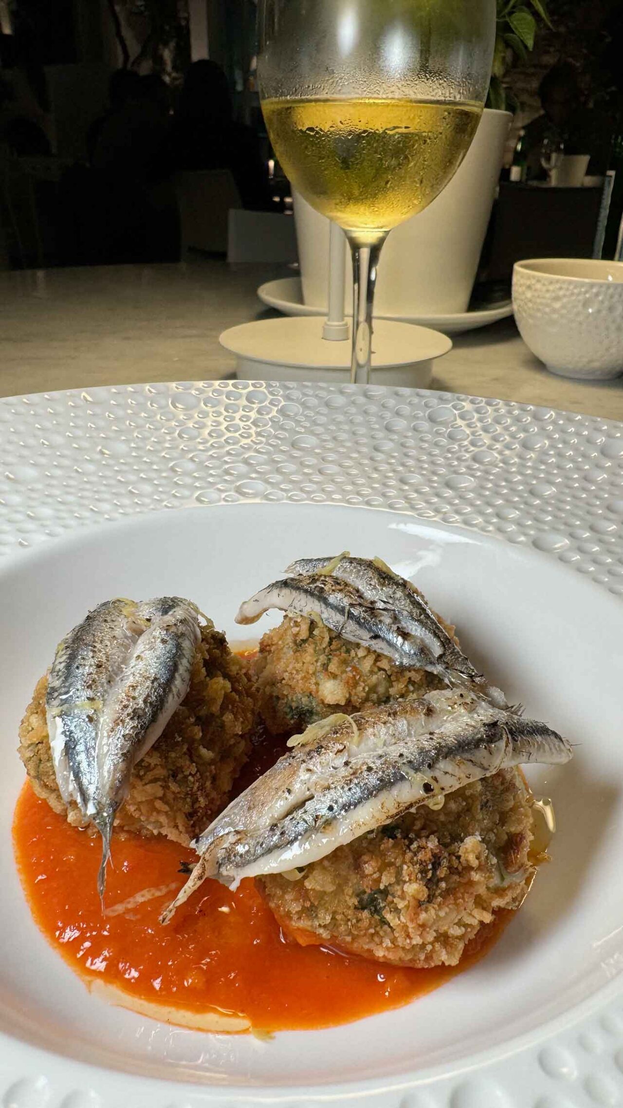 polpette di alici de Il Borgo bistrot di mare ad Acciaroli 