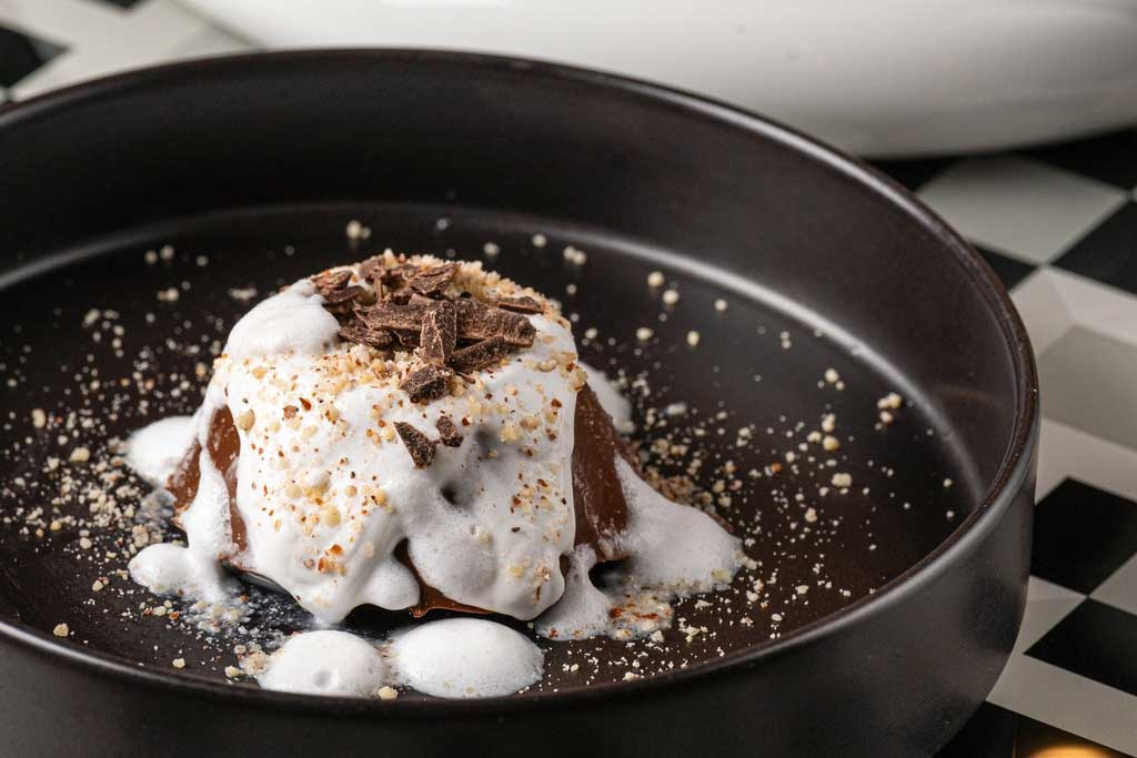 tortino al cioccolato Favilla a Settebagni