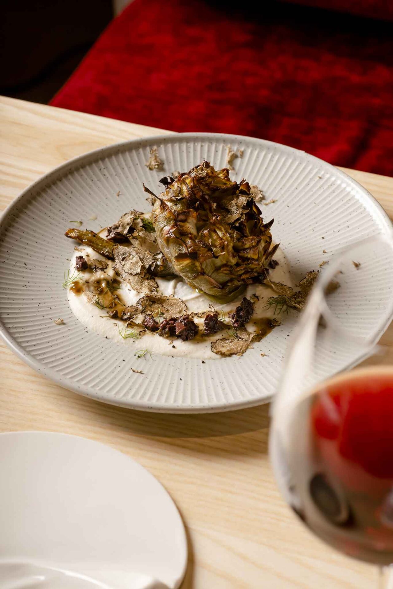 il carciofo fritto del ristorante Joca a Napoli