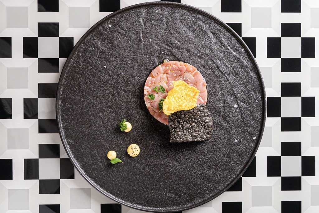 tartare di ricciola