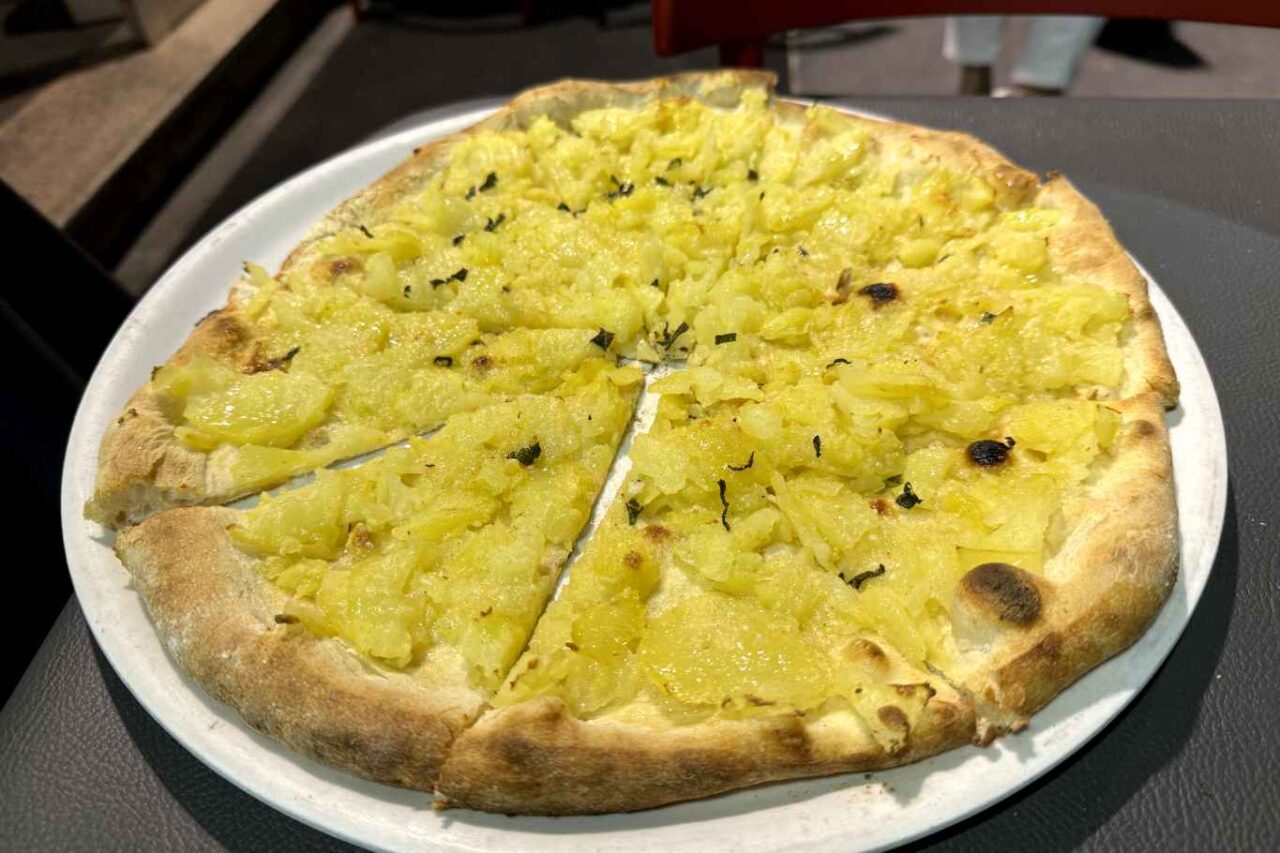 pizzeria baia milano pizza patate