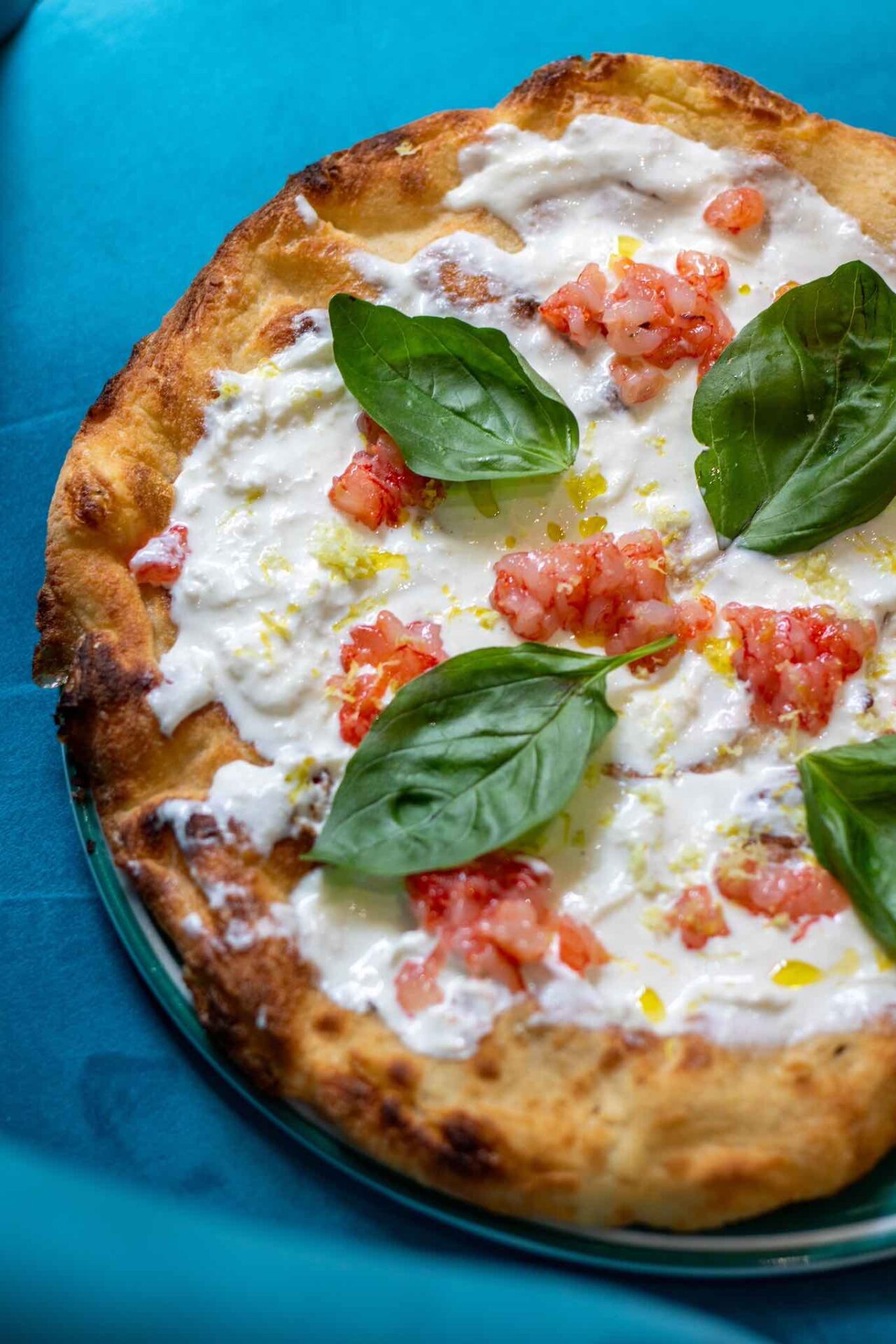 la pizza posillipina della pizzeria Vincenzo Capuano a Torino