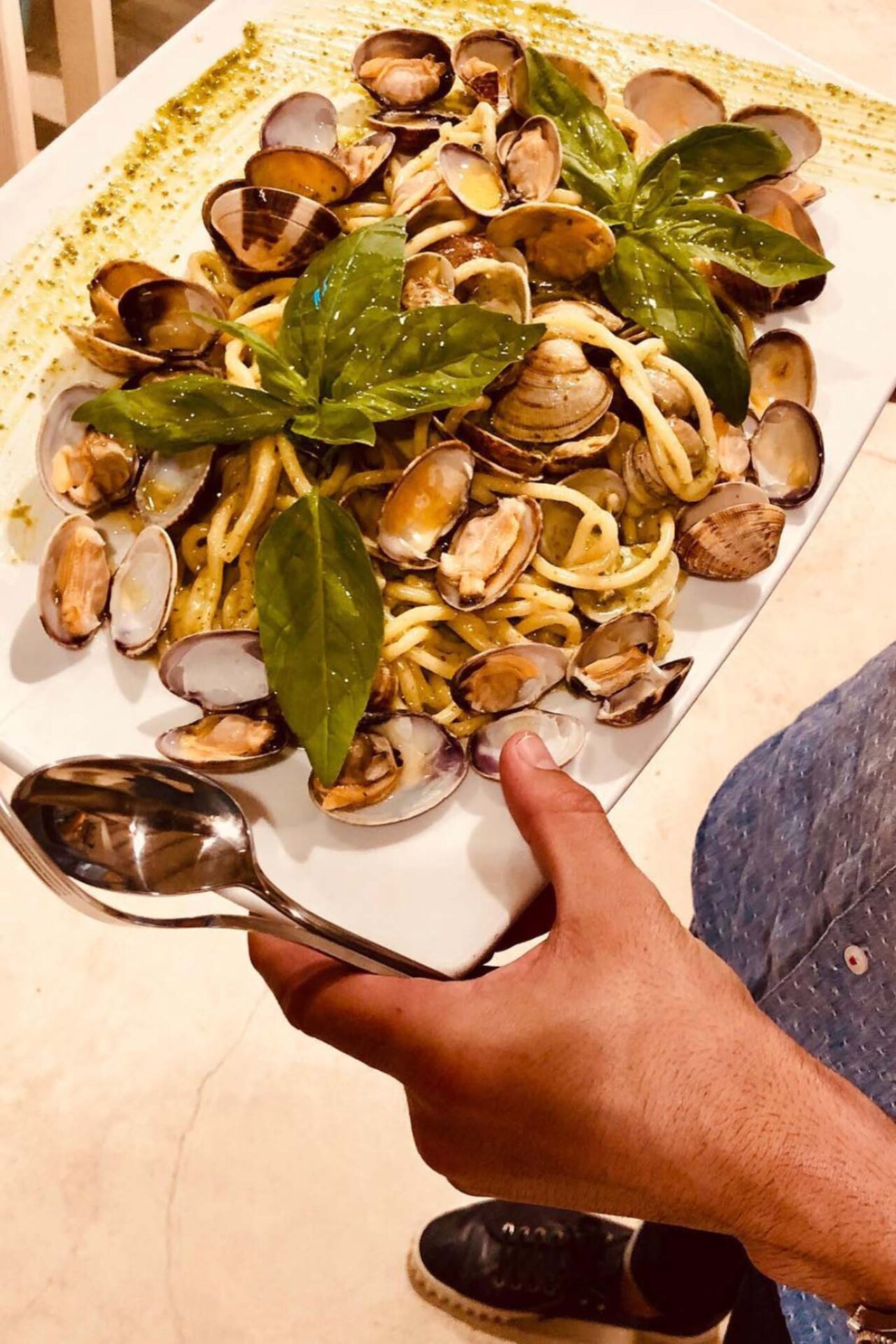 Bigolo alle vongole