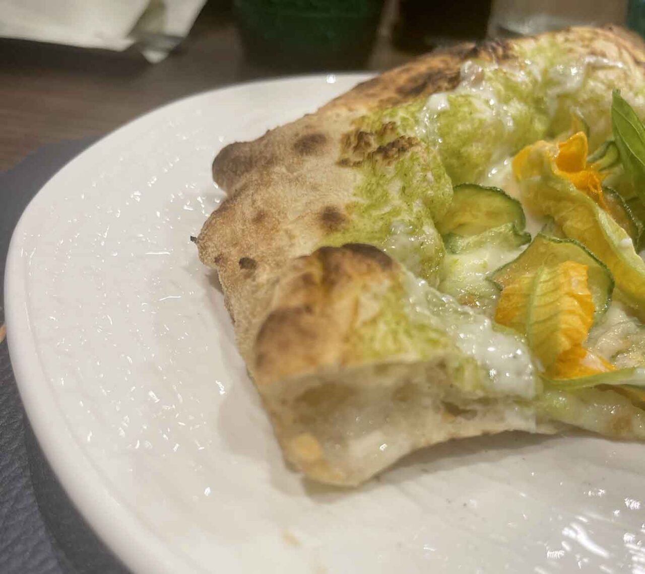 la pizza Nerano di Sasà Martucci a Caserta