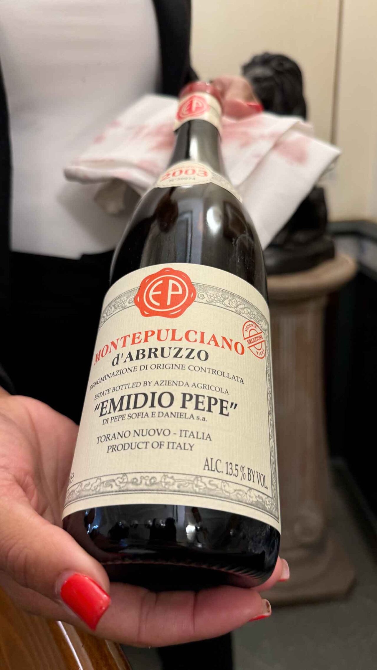 Montepulciano d'Abruzzo Emidio Pepe 2003