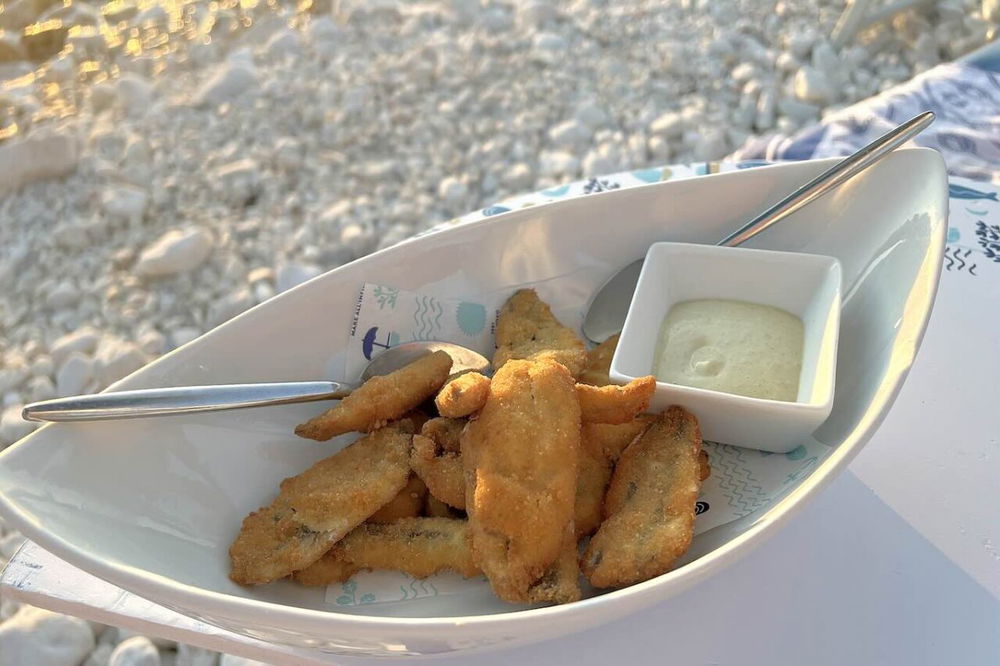 molo portonovo aperimolo che sardella sardoni fritti