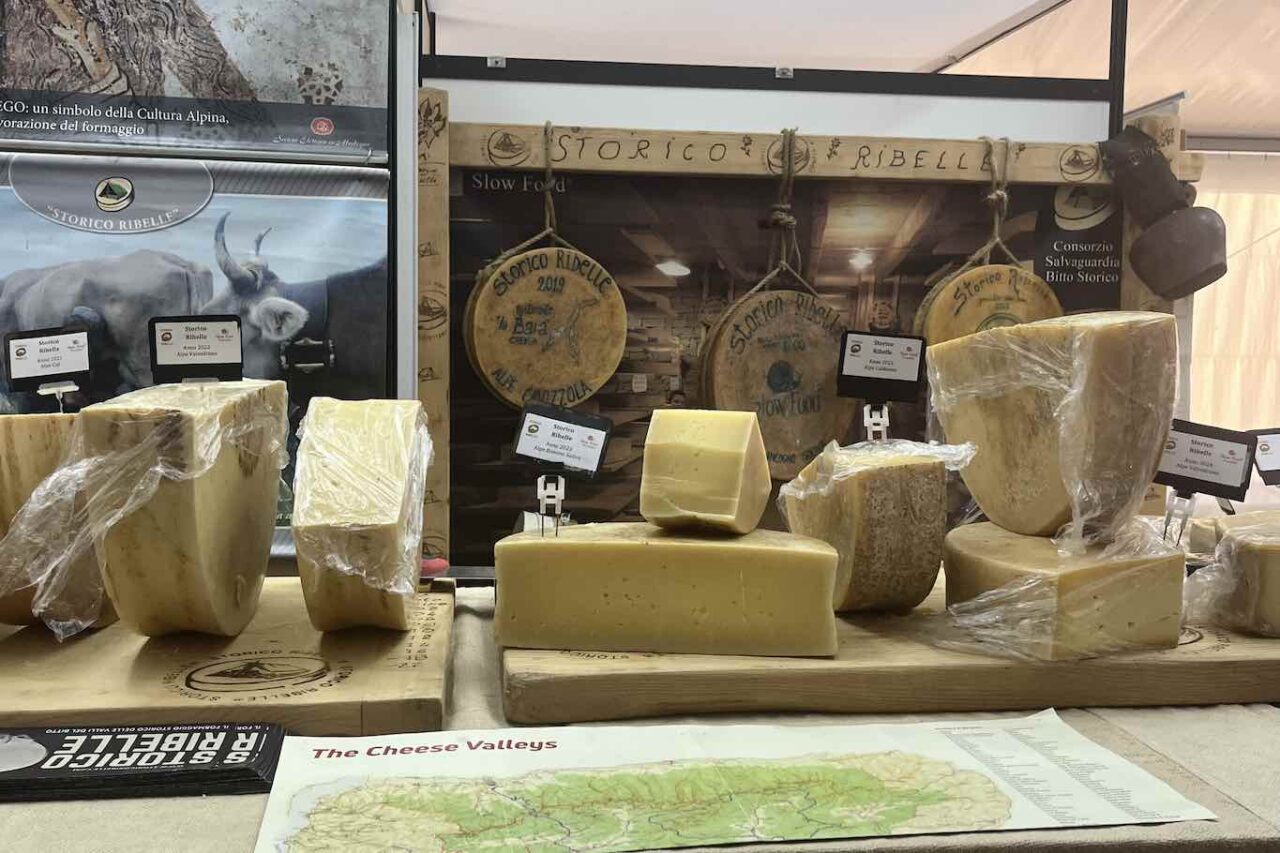 Il formaggio Storico Ribelle tra gli assaggi al Salone del Gusto 2024