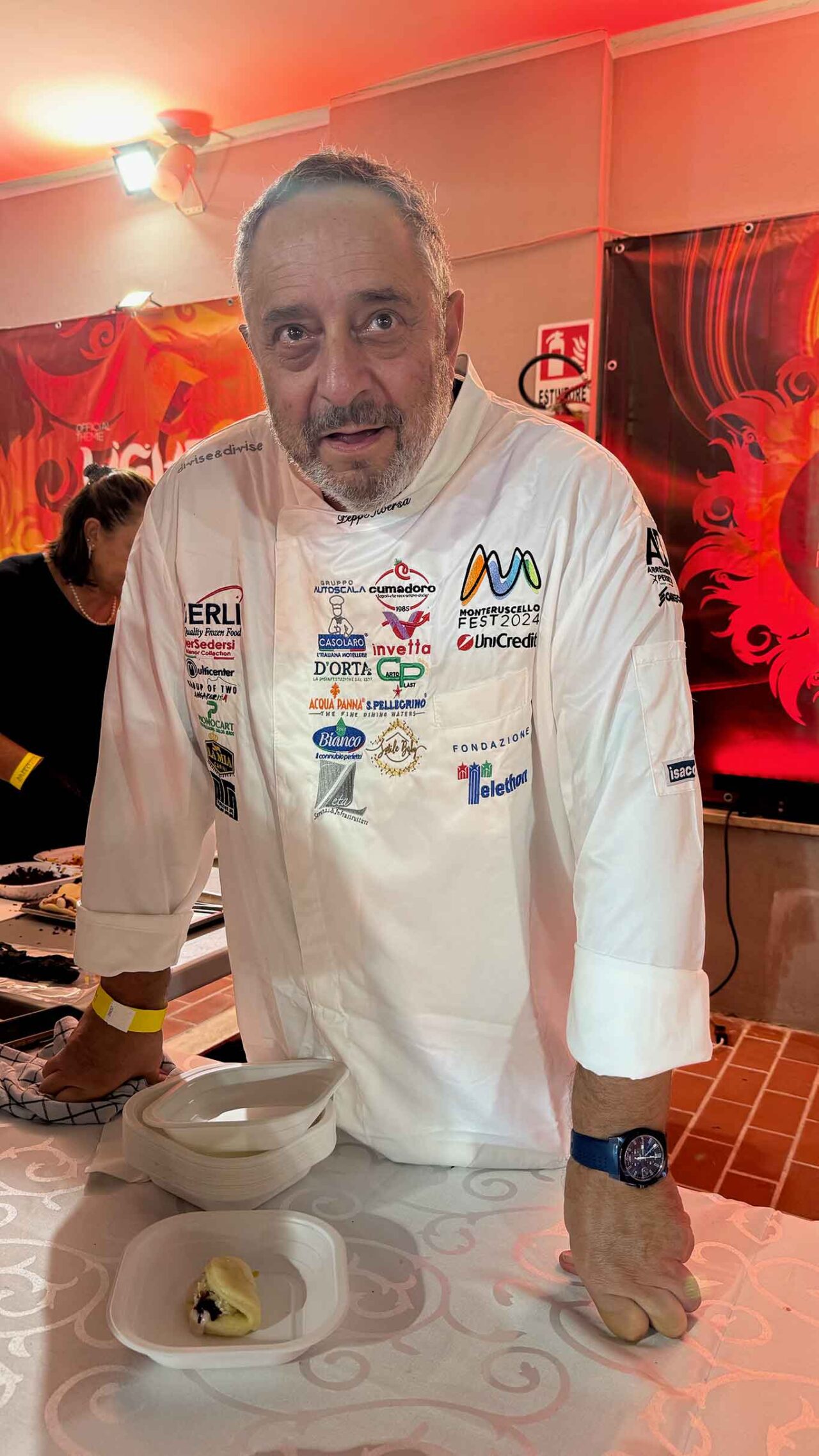 Peppe Aversa chef stellato al Monteruscello Fest 2024