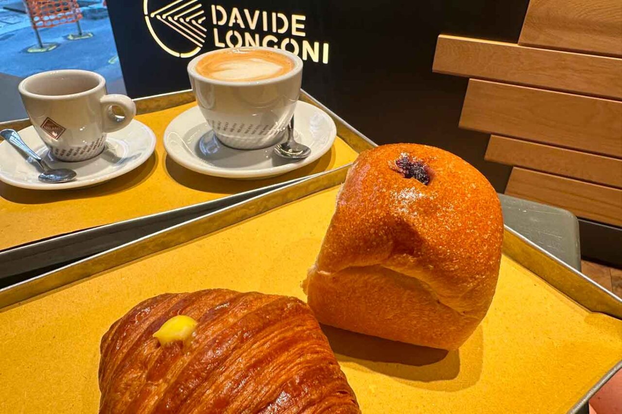 colazione al panificio Davide Longoni Arco della Pace Milano 