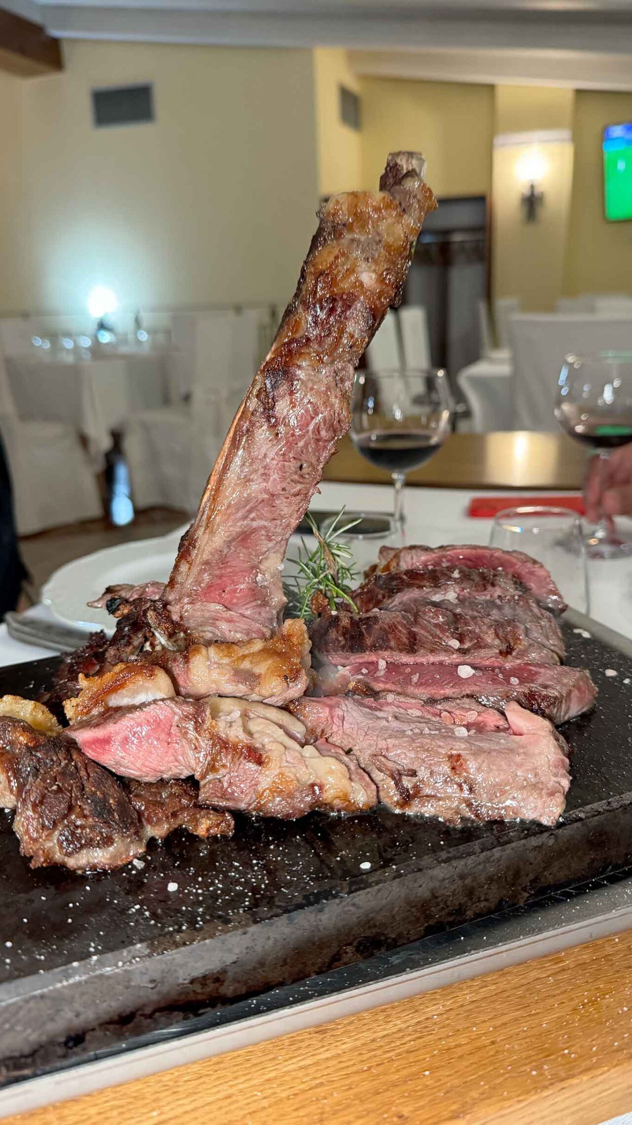 la bistecca del ristorante braceria Al Rifugio a Cava de' Tirreni 