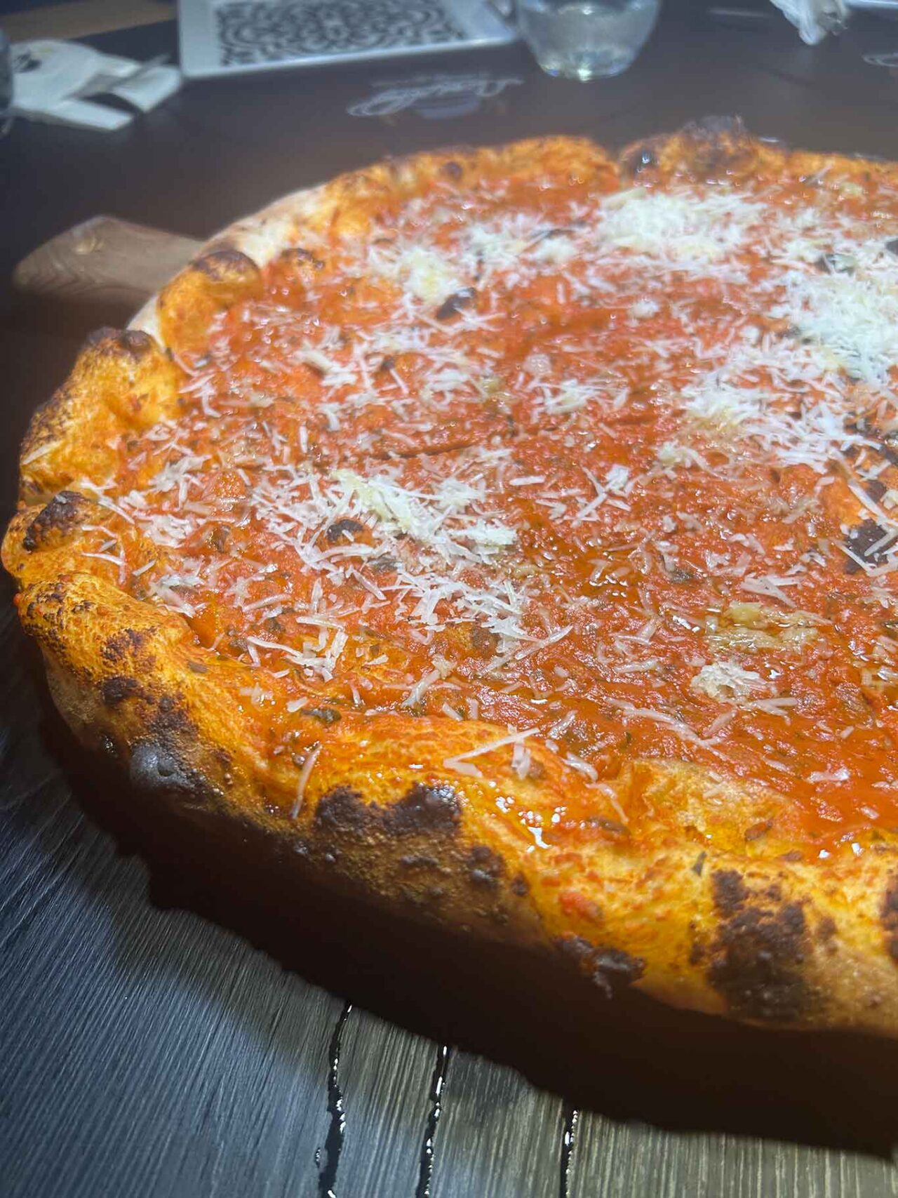 la pizza cosacca a ruota di carro di Salvatore Lioniello alla finale del Campionato della Pizza 2024 in Campania