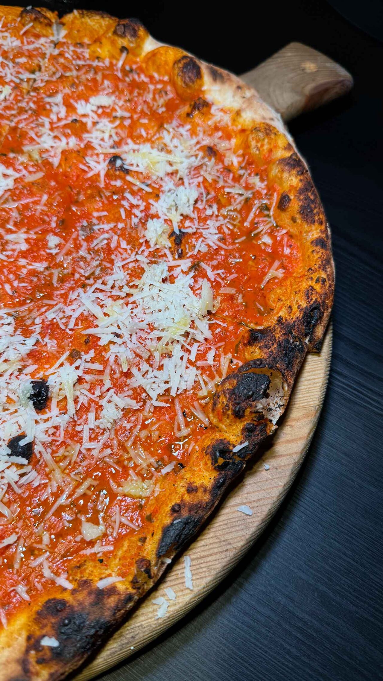 la pizza cosacca a ruota di carro di Salvatore Lioniello alla finale del Campionato della Pizza 2024 in Campania