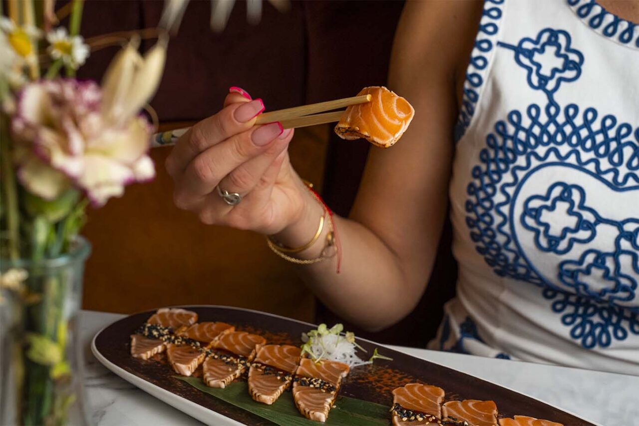 tataki salmone