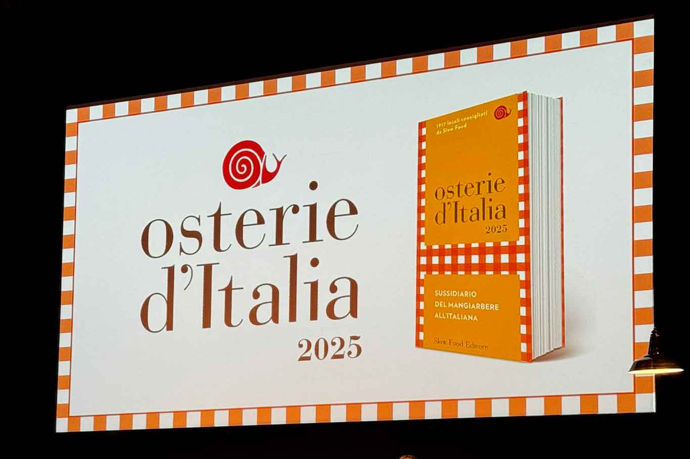 Osterie Slow Food 2025, mangi bene spendi poco in 325 chiocciole