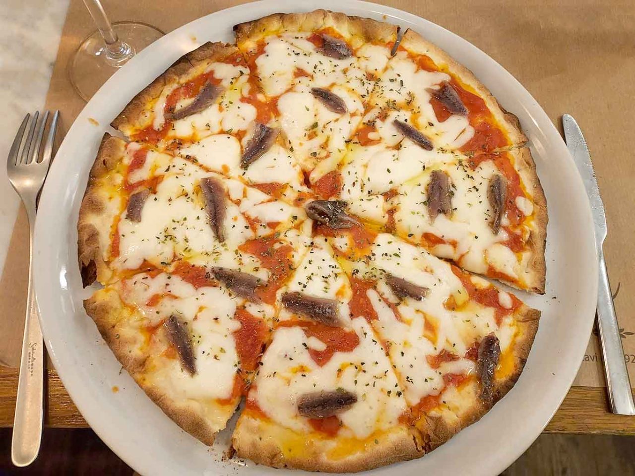 la pizza alla romana di Ottavi dal 1921 a Roma