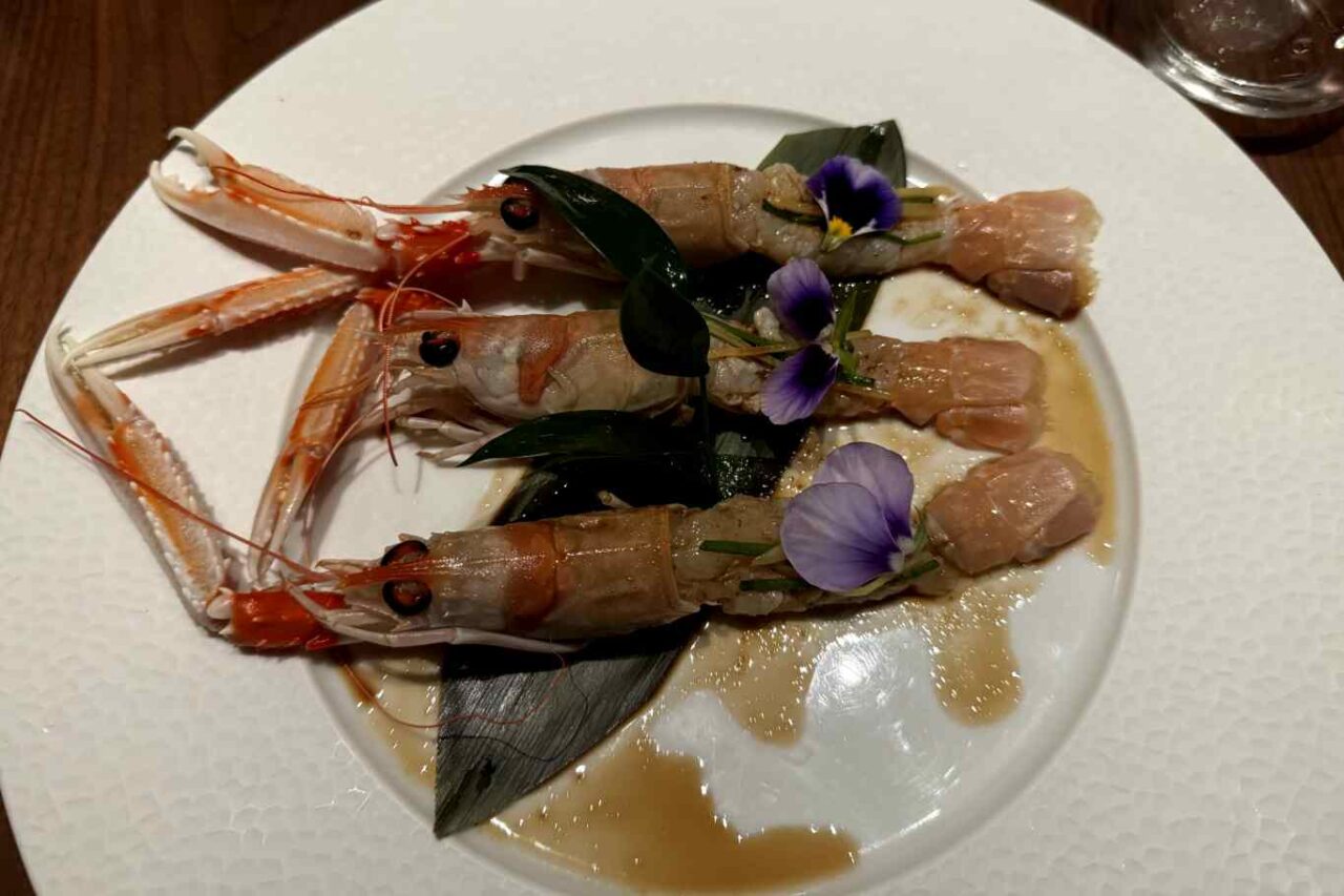 ristorante izu milano scampi