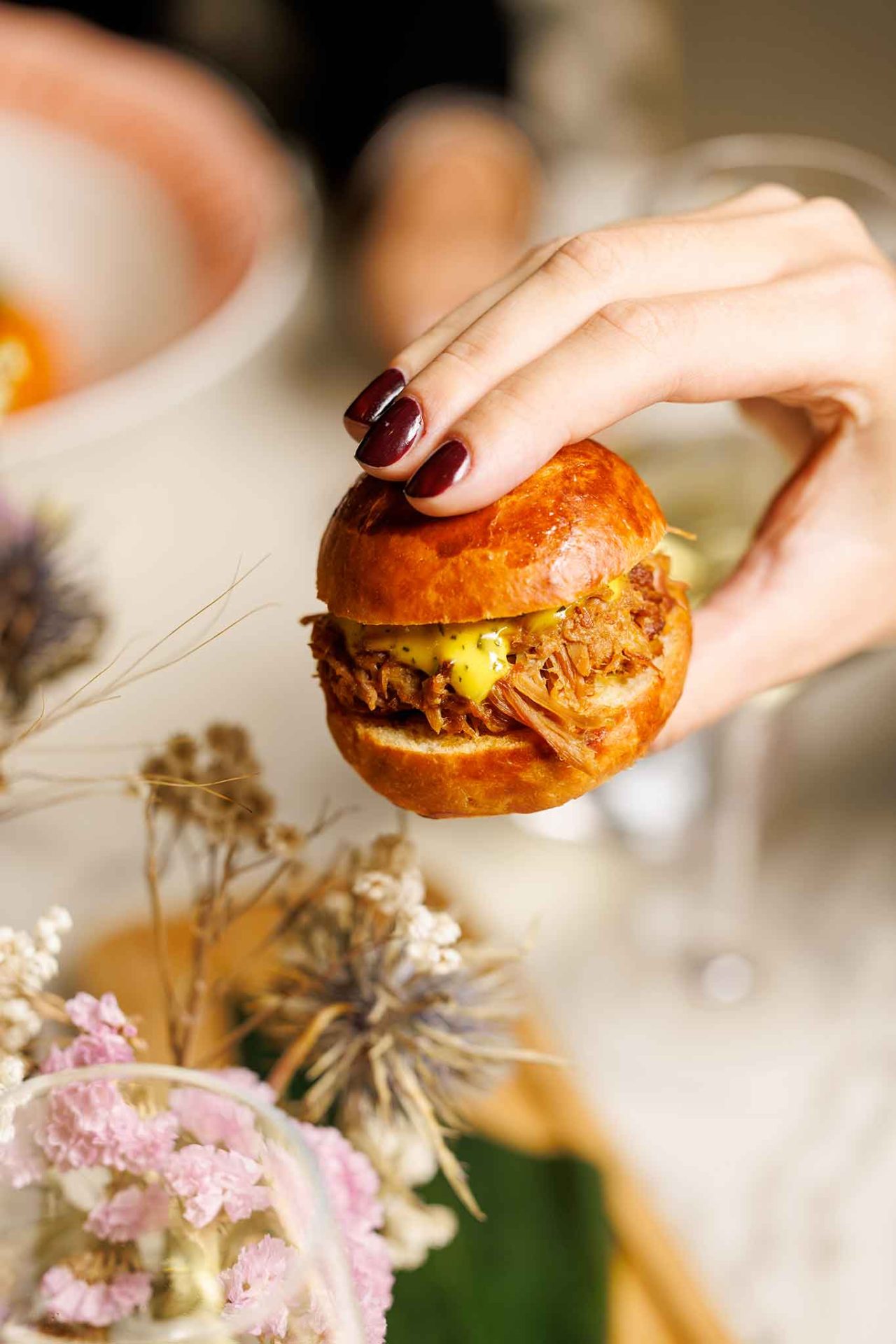 il mini bun da IT Maison ristorante a Milano