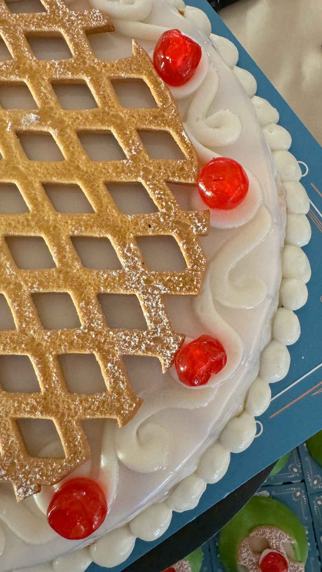 pastiera napoletana reinventata per Natale: la cassata di Marco Infante