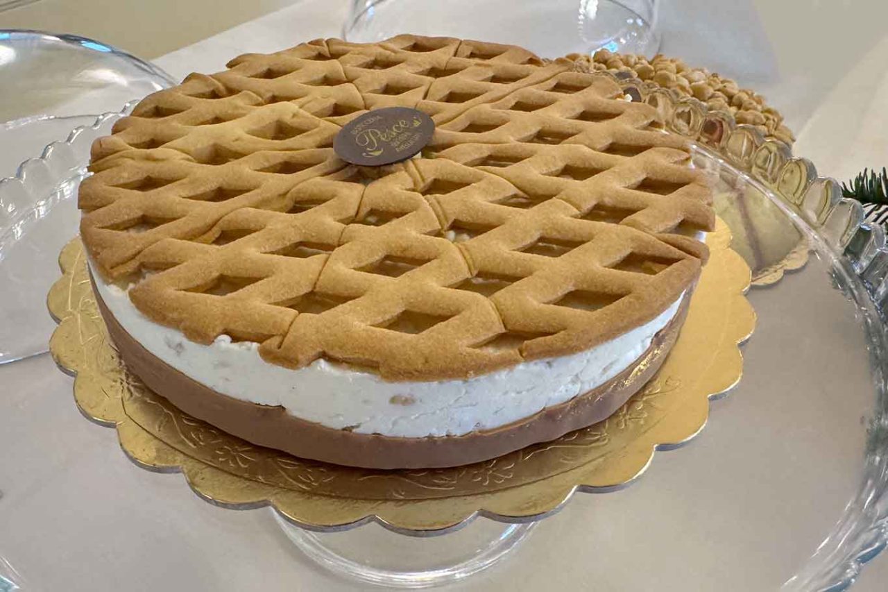 pastiera napoletana reinventata per Natale: Pasquale Pesce