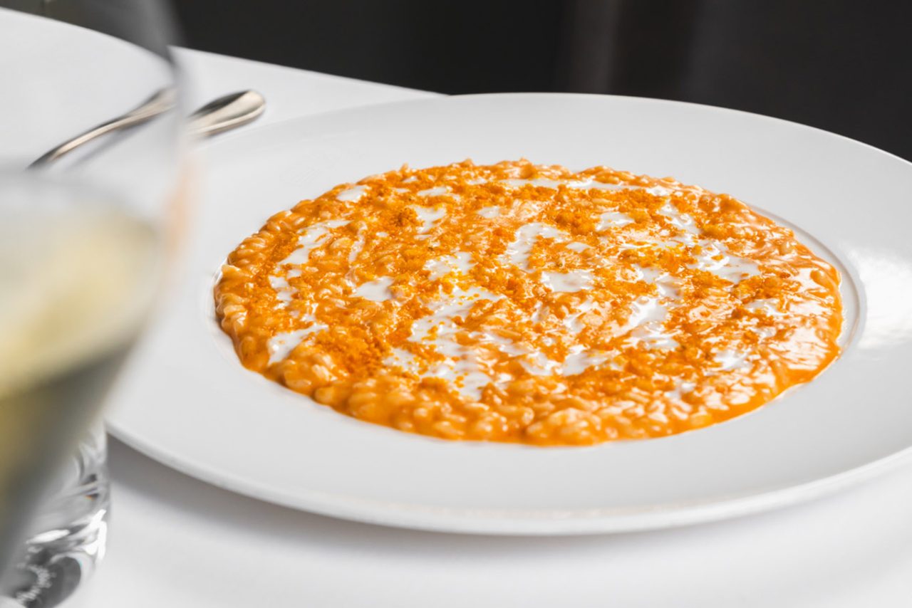 Ristorante Morelli risotto kefir paprika polline