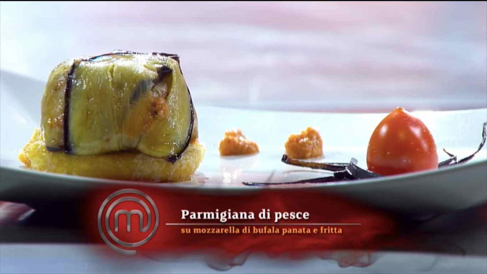 Parmigiana di pesce bertone masterchef