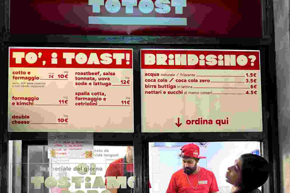 totost menu