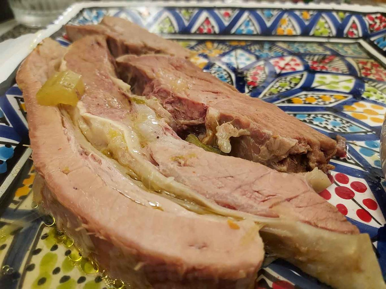 il bollito di manzo della Casa del Brodo a Palermo