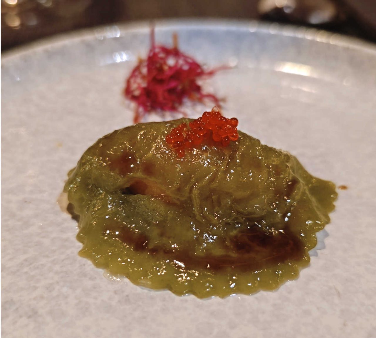 Astice e the matcha e tobiko Song a Roma