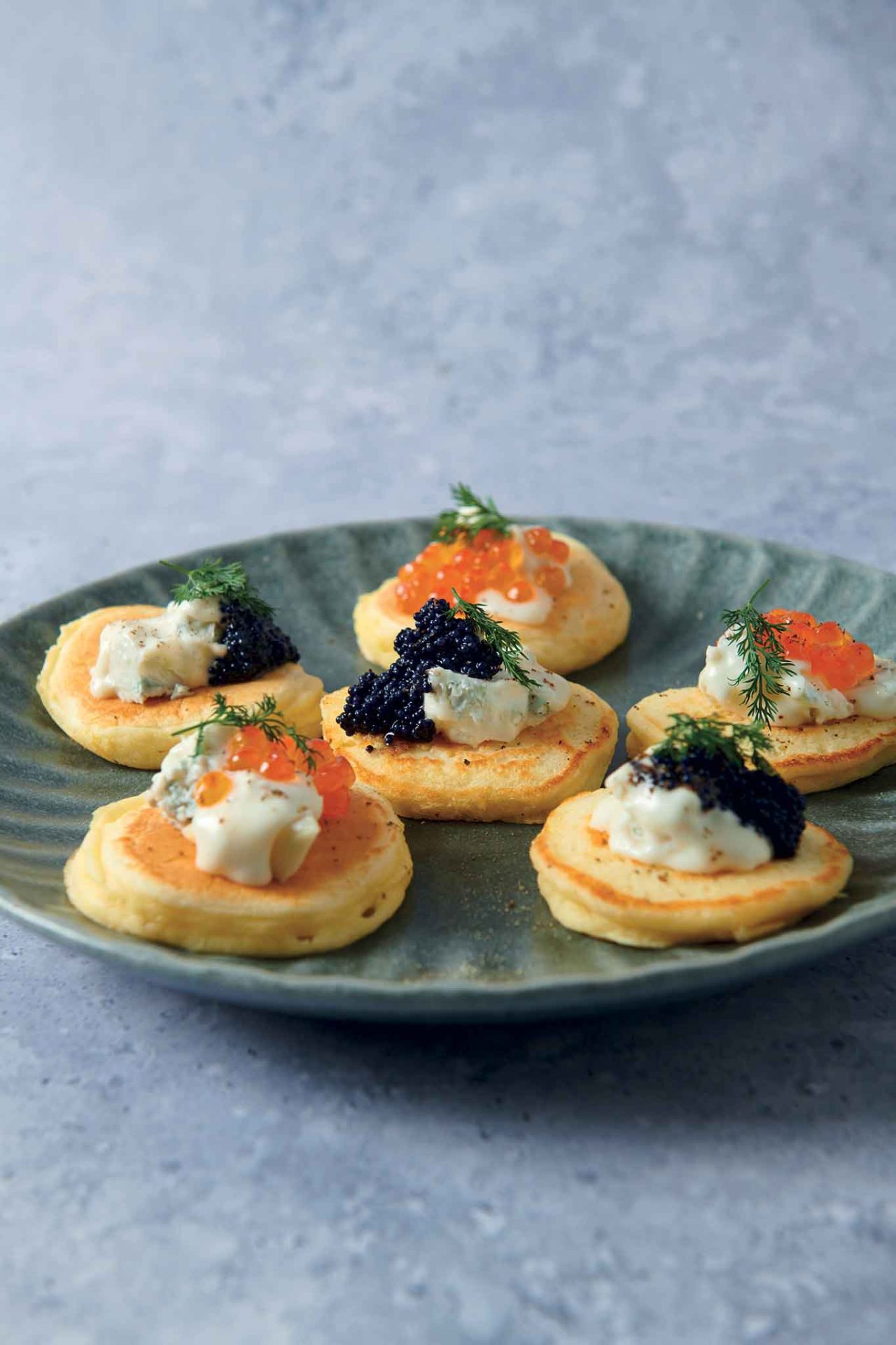 le ricette con il gorgonzola: blinis