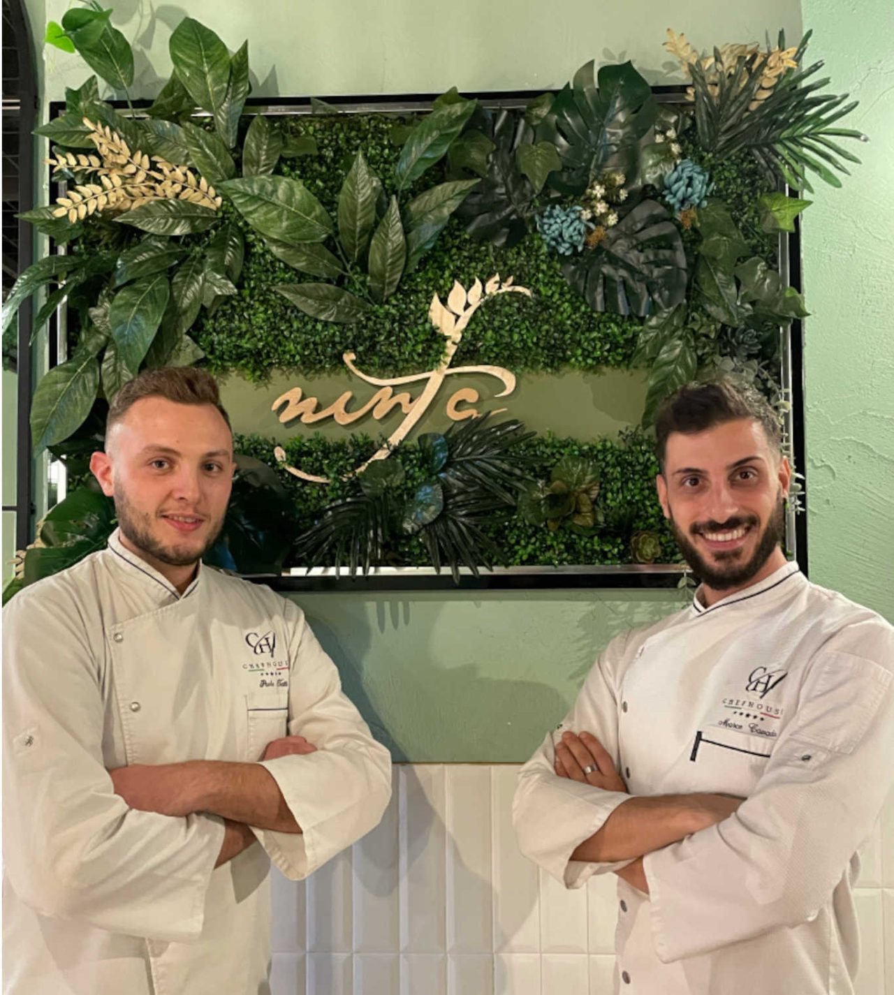 Paolo Tatti e Marco Cavada chef di Ninfa Restaurant 