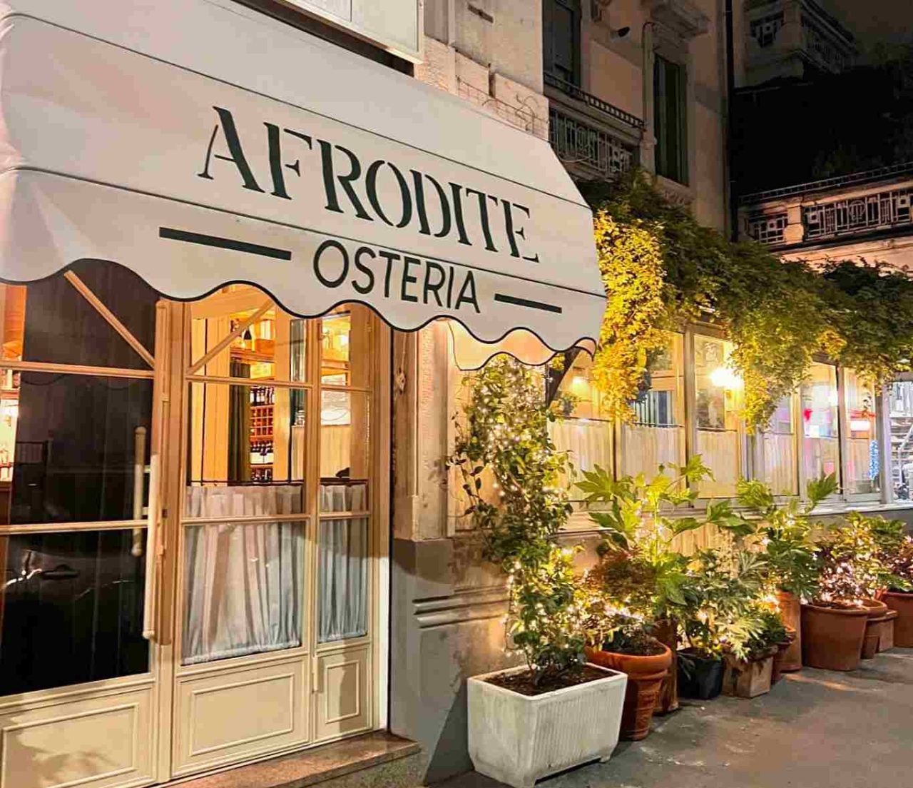 osteria afrodite esterno