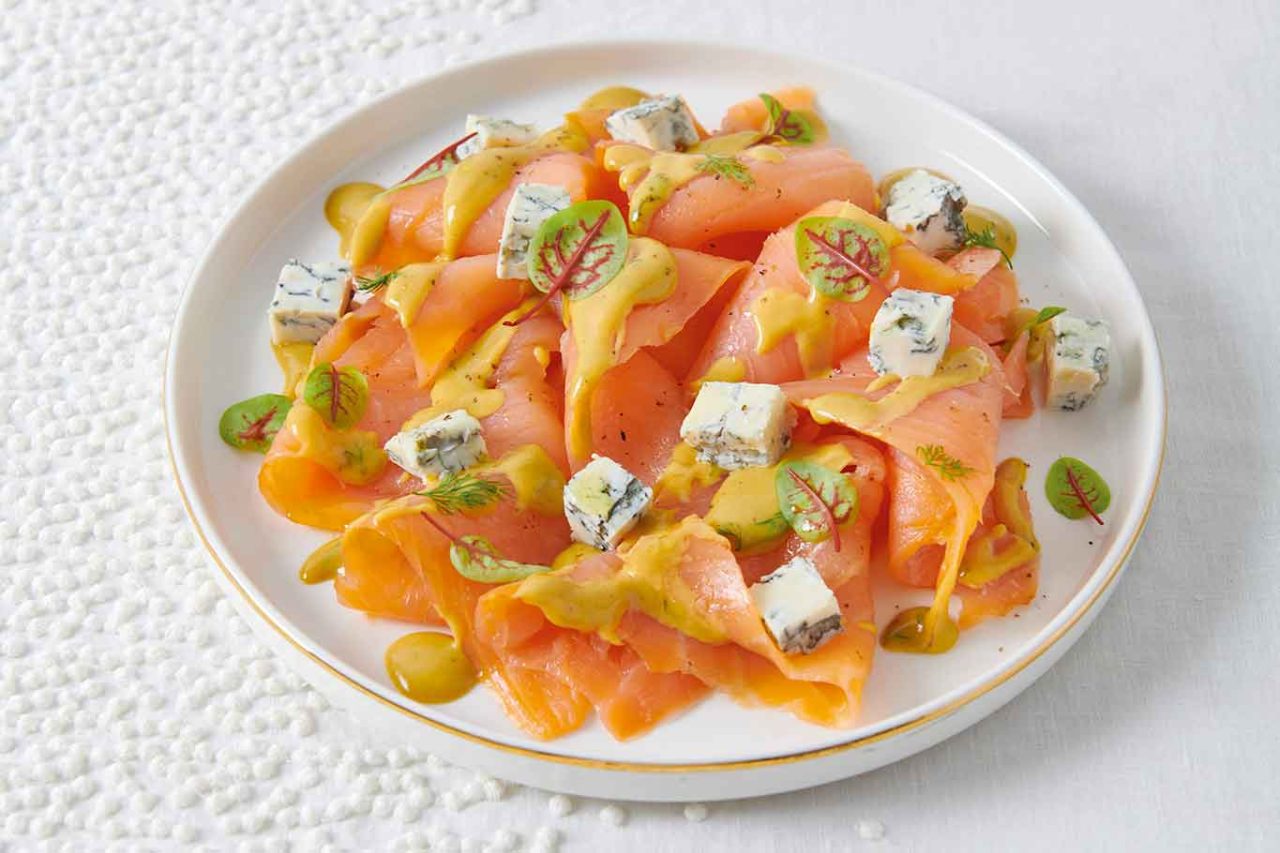 le ricette con il gorgonzola: salmone