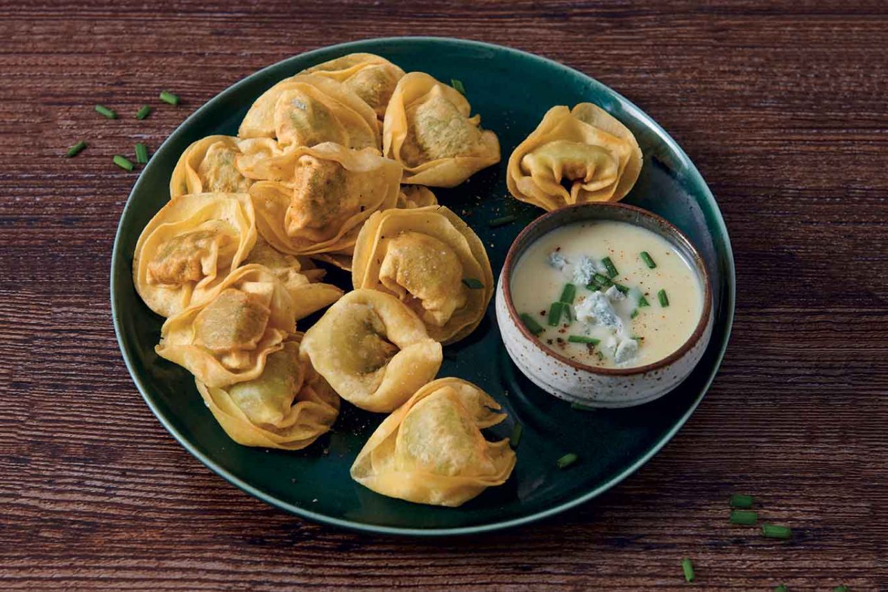 le ricette con il gorgonzola: tortellini fritti