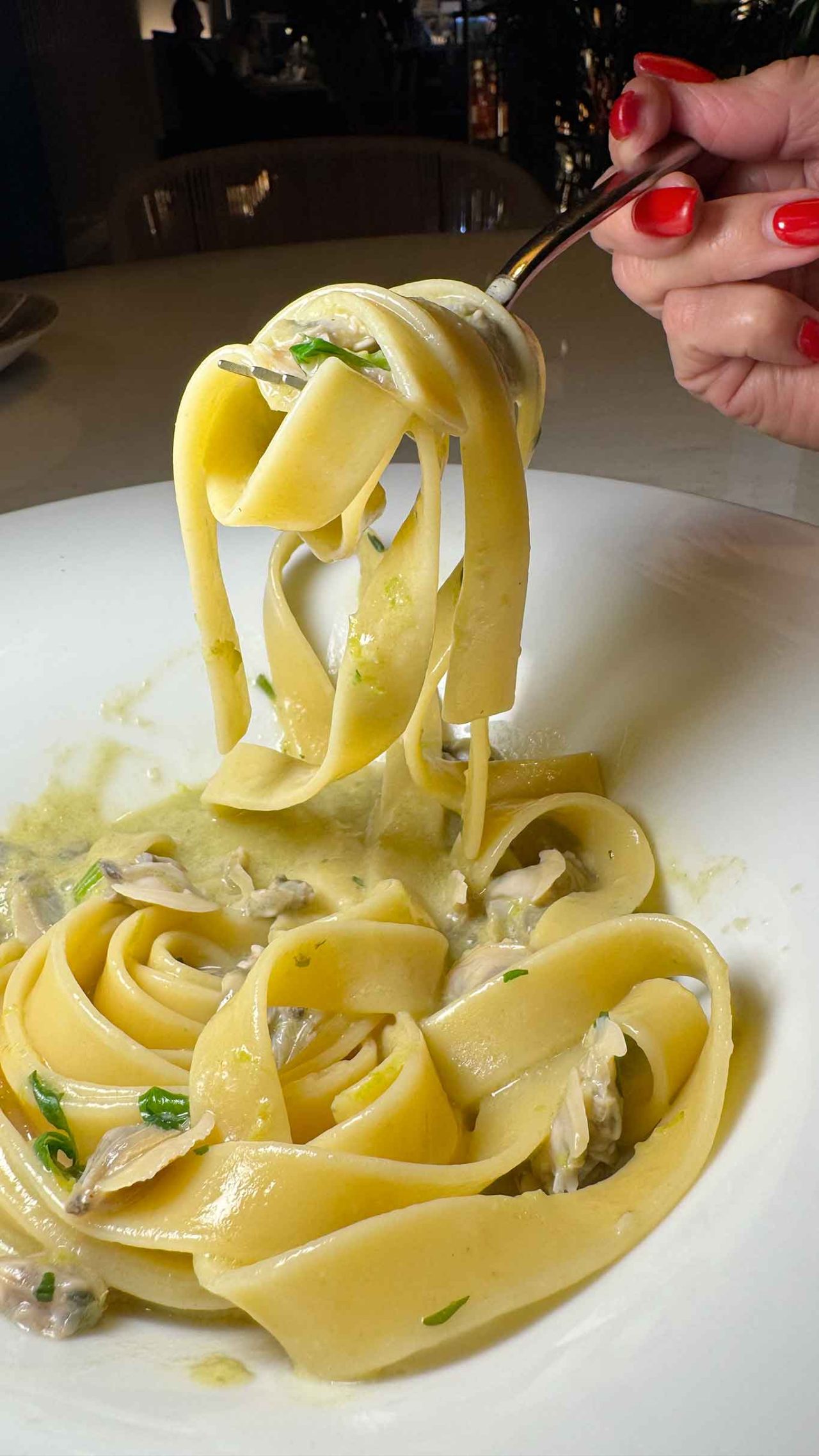 fettucce con i lupini di Bistrot di Pescheria a Salerno