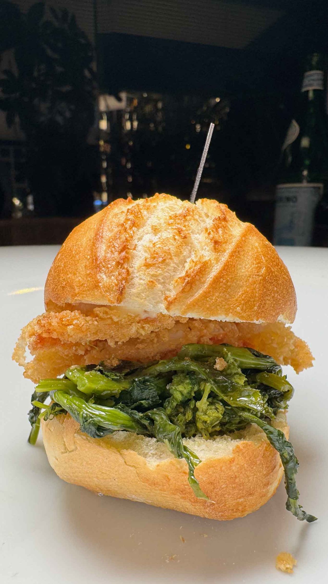 panino con gambero di Bistrot di Pescheria a Salerno