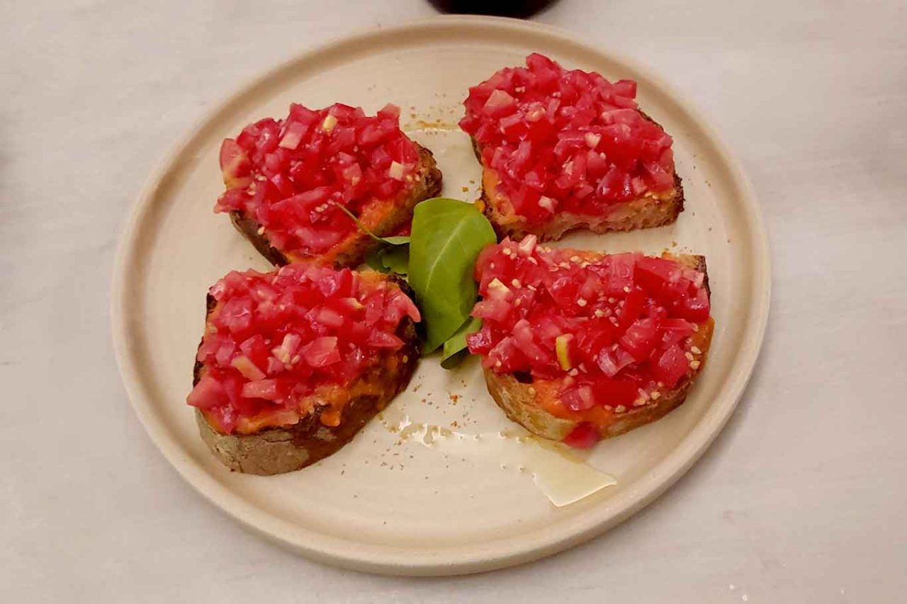 le bruschette di Origine a Roma