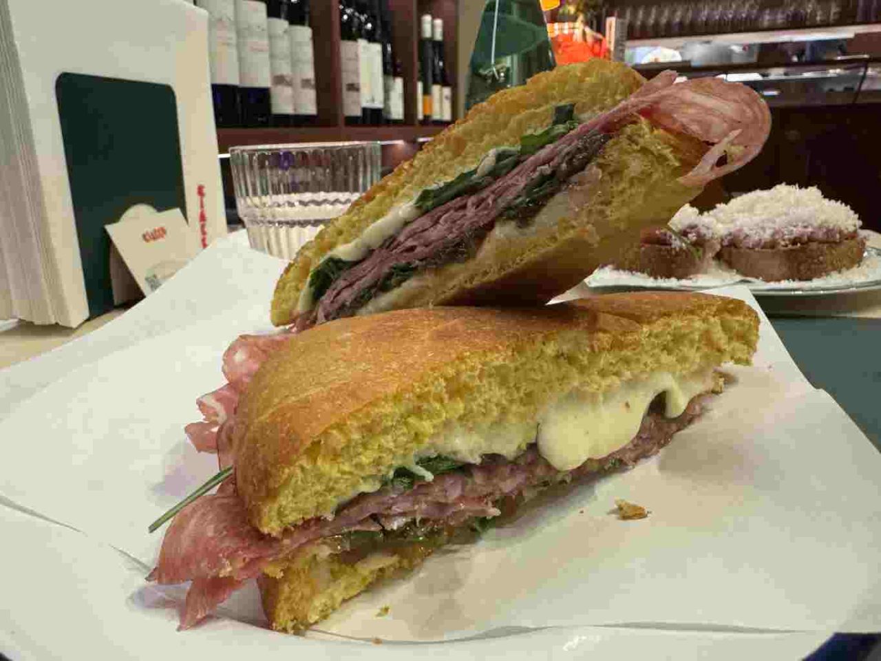 ciacco bistrot milano panino salame