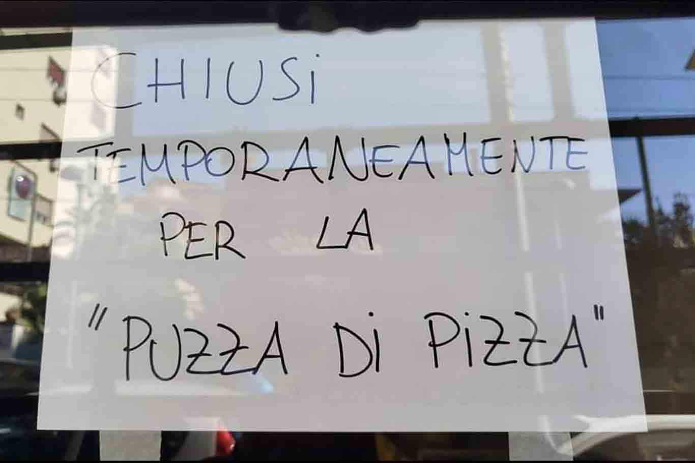 Pizzeria chiusa a Portici per la puzza di pizza: la storia è vecchia