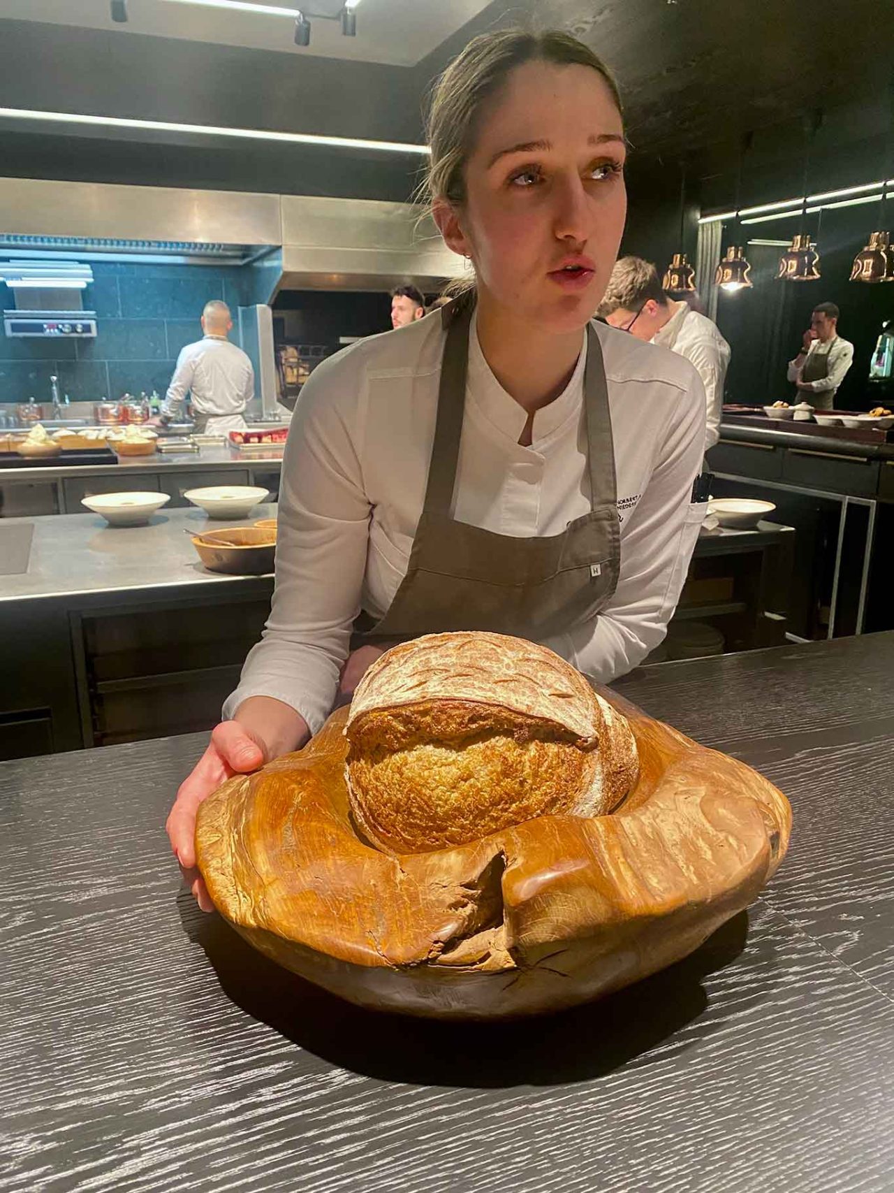 il pane del ristorante Atelier Moessmer di Norbert Niederkofler a Brunico