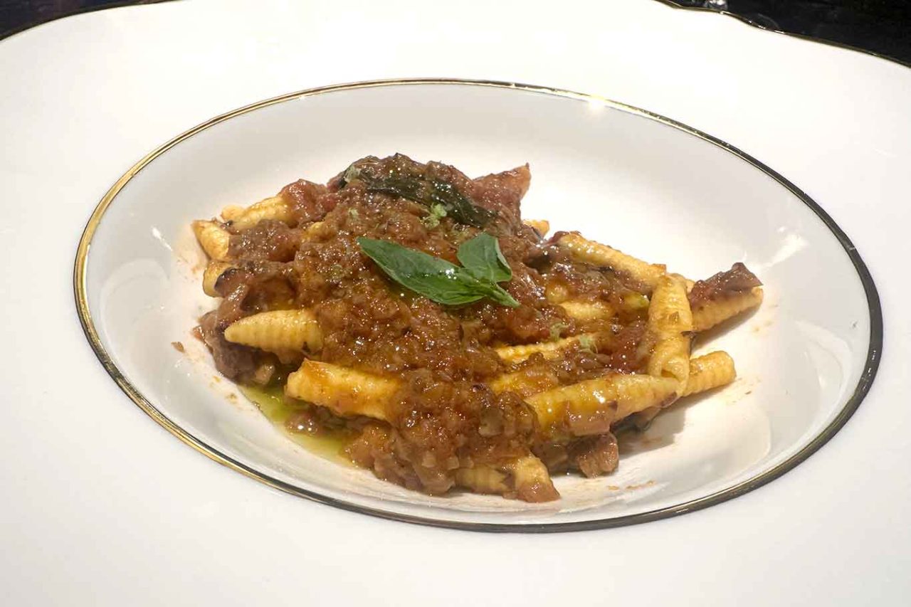 i garganelli al ragù del ristorante vegano Linfa da Visionnaire a Milano 