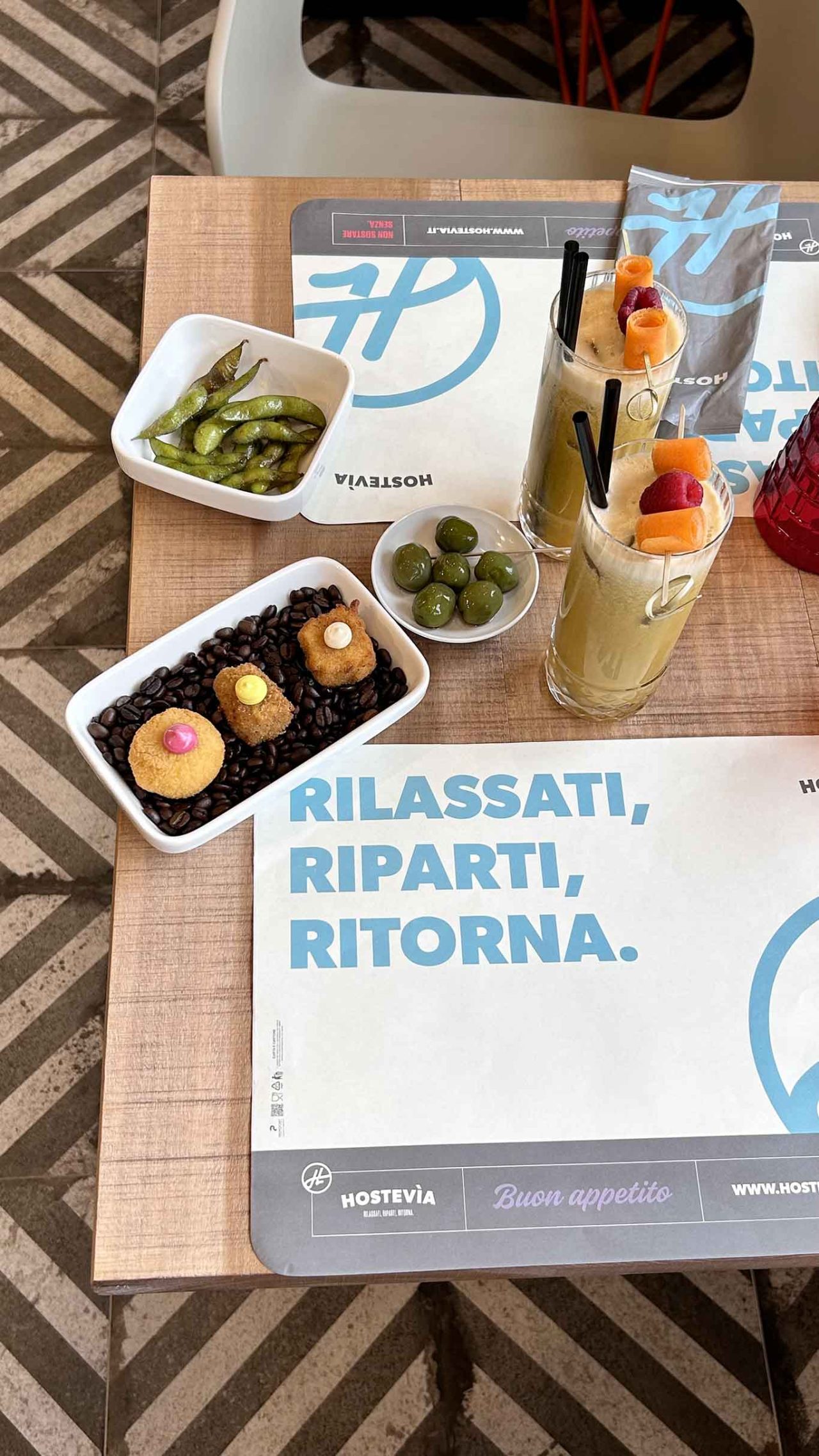 antipasto di Hostevia, osteria nella pompa di benzina a Maddaloni